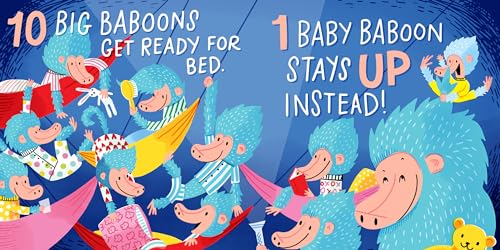 Good Night, Baboon!: A Bedtime Counting Book (Hello!Lucky)