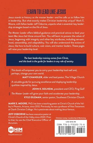 The Master Leader: 12 Ways to Lead Like Jesus