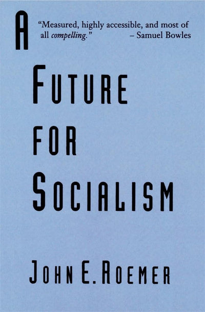 A Future for Socialism