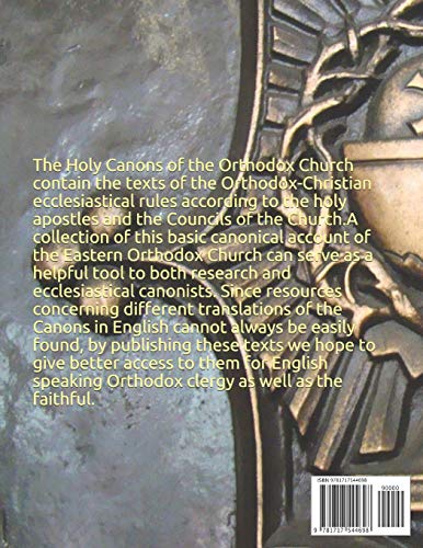 The Holy Canons of the Orthodox Church