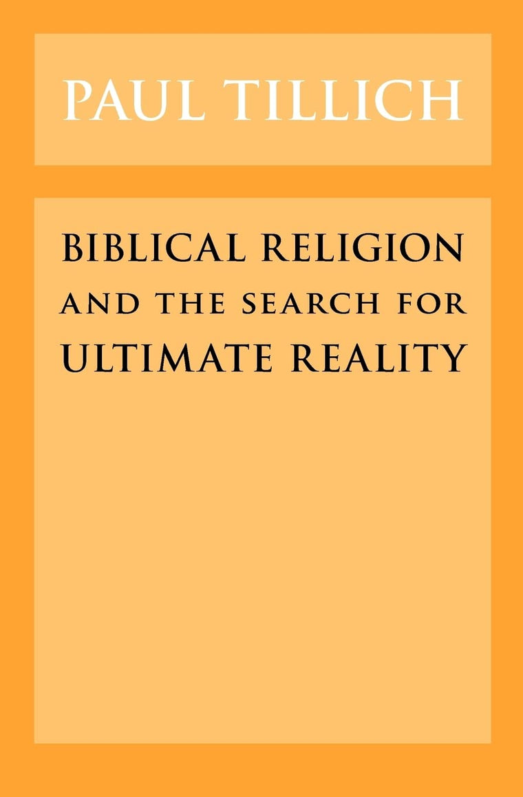 Biblical Religion and the Search for Ultimate Reality