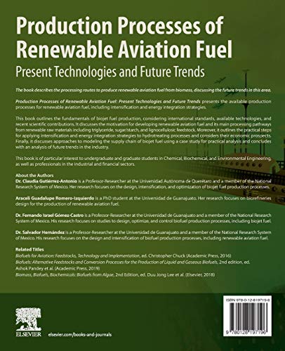 Production Processes of Renewable Aviation Fuel: Present Technologies and Future Trends
