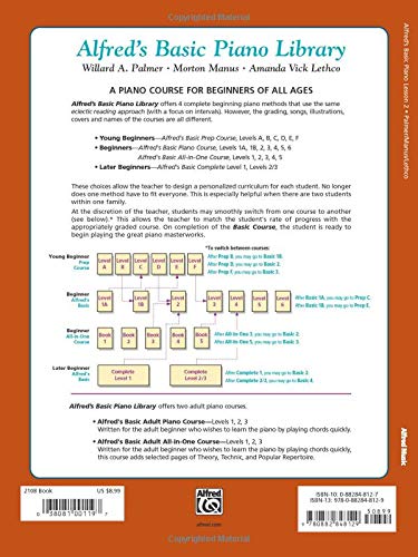 Alfred's Basic Piano Library Lesson Book, Bk 2