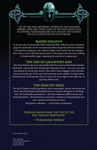 Bauchelain and Korbal Broach: Volume One: Three Short Novels of the Malazan Empire (Malazan Book of the Fallen)