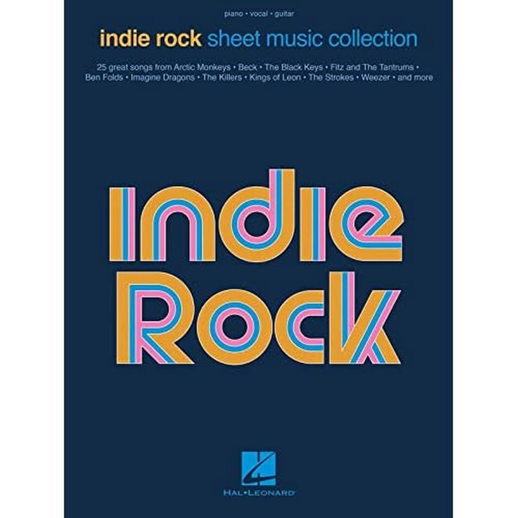 Indie Rock Sheet Music Collection - Piano, Vocal and Guitar Chords