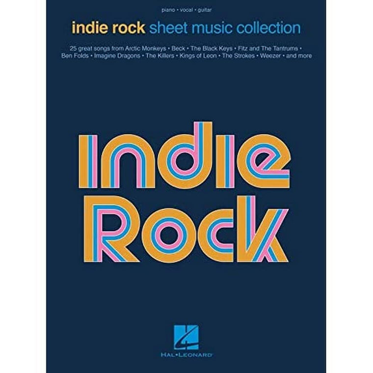 Indie Rock Sheet Music Collection - Piano, Vocal and Guitar Chords