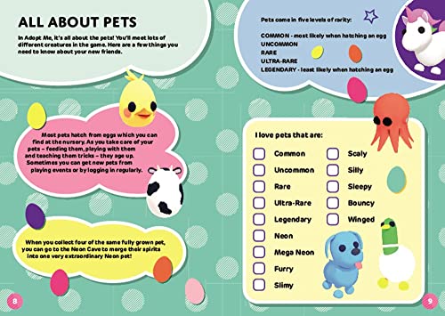 Adopt Me! Perfect Pets Journal