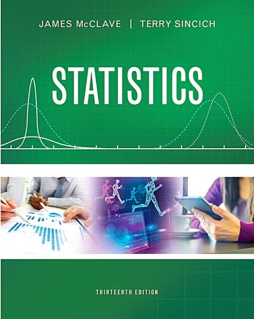Statistics by McClave, James T.