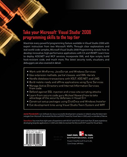 Microsoft Visual Studio 2008 Programming