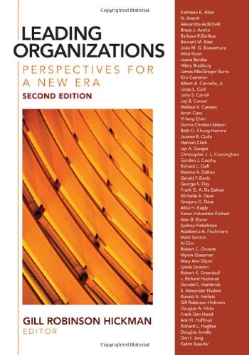 Leading Organizations: Perspectives for a New Era