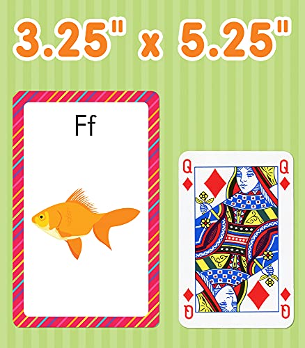 Carson Dellosa Phonics Flash Cards for Kids Ages 4-8, Sound Recognition Skills With Vowels, Consonants and Common Blends for Preschool, Kindergarten, ... 4+ (54 Cards) (Brighter Child Flash Cards)