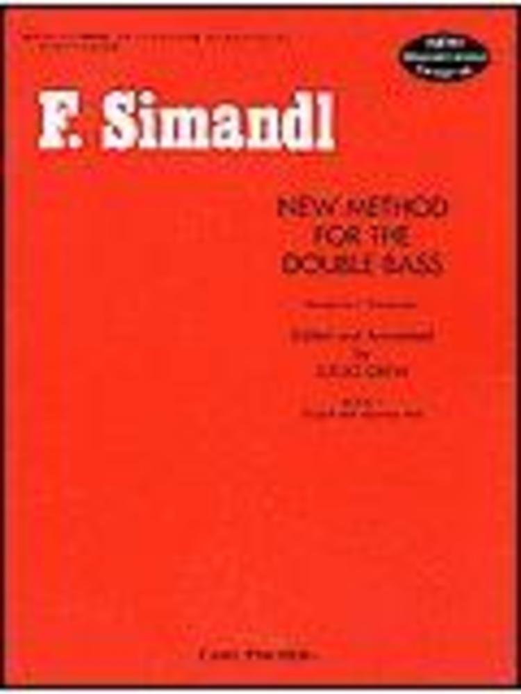 O492 - New Method for the Double Bass (English and Japanese Text) - Book 1 - Simandl (English and Japanese Edition)