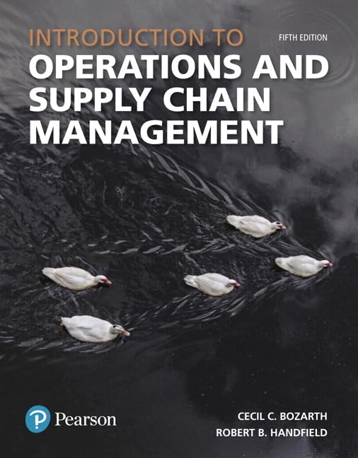 Introduction to Operations and Supply Chain Management (What's New in Operations Management)