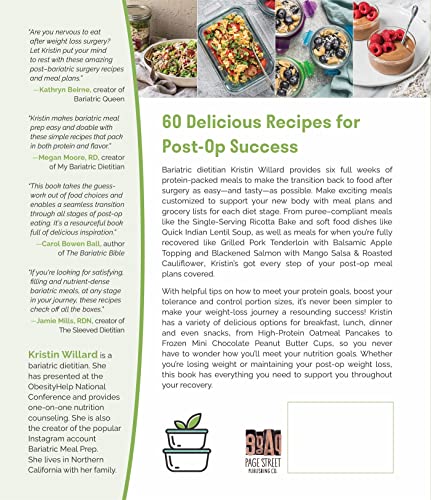 Bariatric Meal Prep Made Easy: Six Weeks of Portion-Controlled Recipes to Keep the Weight Off