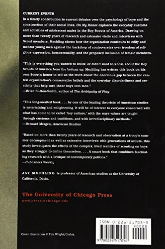 On My Honor: Boy Scouts and the Making of American Youth