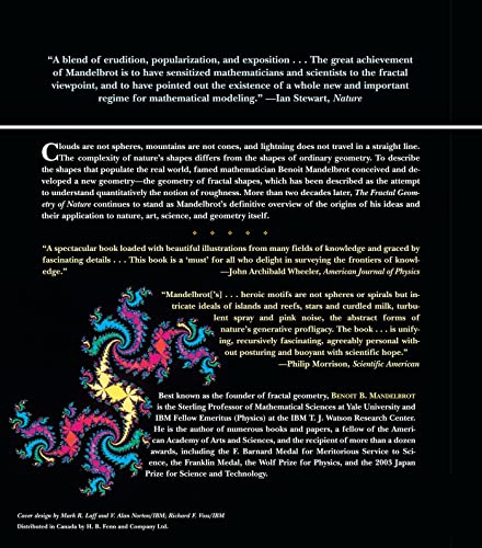 The Fractal Geometry of Nature by Benoit B. Mandelbrot