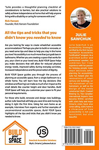 Build YOUR Space: How to create an accessible home for you, your family and your future