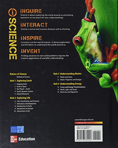 Glencoe Integrated iScience, Course 1, Grade 6, Student Edition (INTEGRATED SCIENCE)