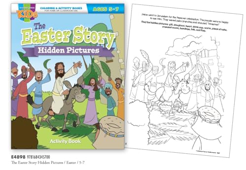 The Easter Story Hidden Pictures Activity Book