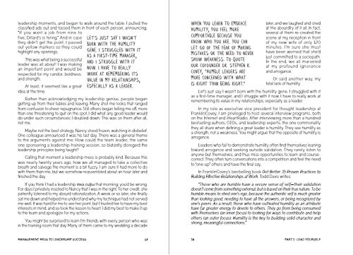 Management Mess to Leadership Success: 30 Challenges to Become the Leader You Would Follow (Leadership Mentoring & Coaching) (Mess to Success)