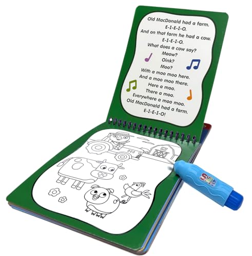 Super Simple Color with Water (Super Simple Kids Coloring Books)