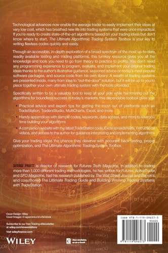 The Ultimate Algorithmic Trading System Toolbox + Website (Wiley Trading)