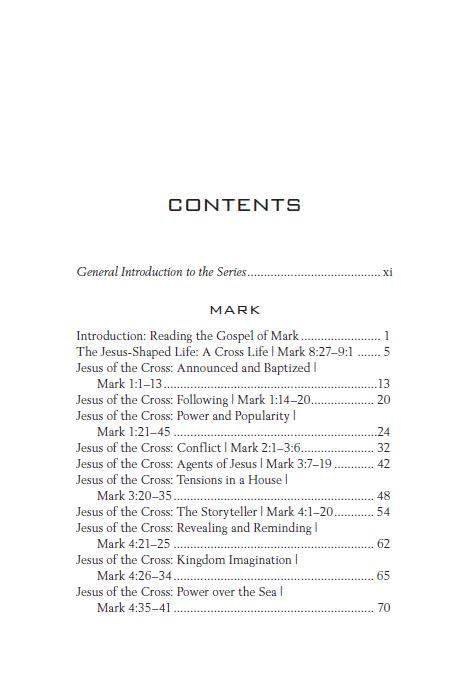 Mark: The Way of Jesus-Shaped Discipleship (New Testament Everyday Bible Study Series)