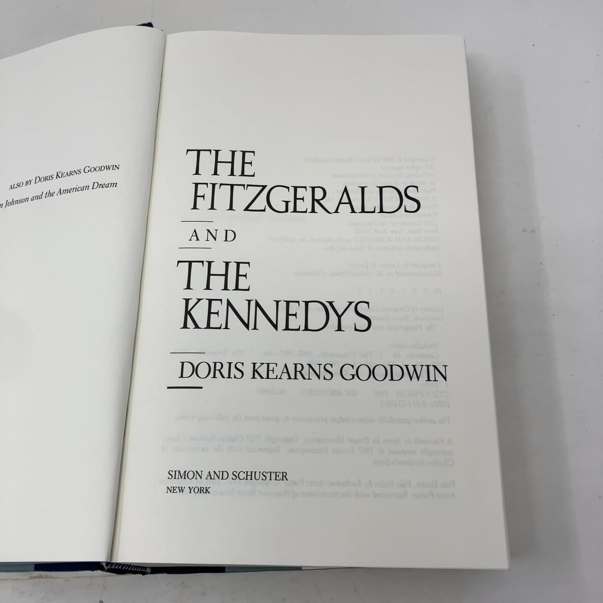 The Fitzgeralds and the Kennedys : An American Saga