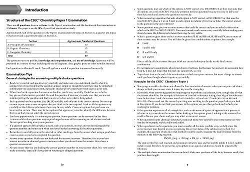 Collins CSEC Chemistry - CSEC Chemistry Multiple Choice Practice
