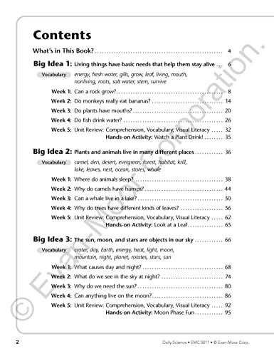 Evan-Moor Daily Science Book, Grade 1