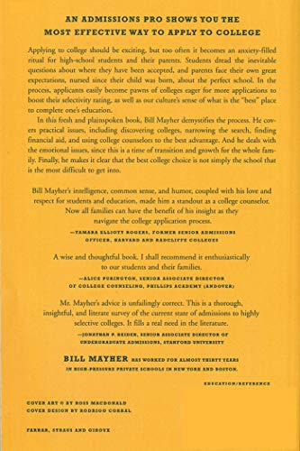 The College Admissions Mystique