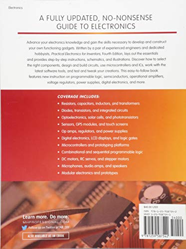 Practical Electronics for Inventors, Fourth Edition by Scher