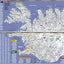 StreetSmart Iceland Map by VanDam laminated pocket-size, country planning and driving map with all attractions, sights, hotels, restaurants, ... volcanoes and waterfalls 2021 edition.