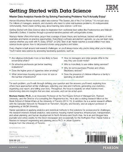 Getting Started with Data Science: Making Sense of Data with Analytics (IBM Press)