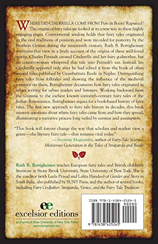 Fairy Tales: A New History (Excelsior Editions) — back cover