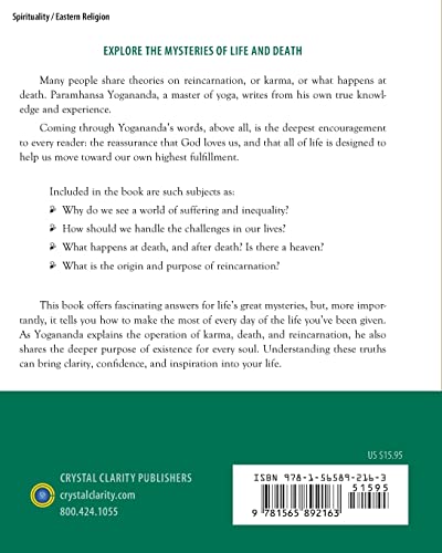 Karma and Reincarnation: The Wisdom of Yogananda, Volume 2