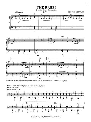 David Carr Glover Method for Piano Performance: Level 2