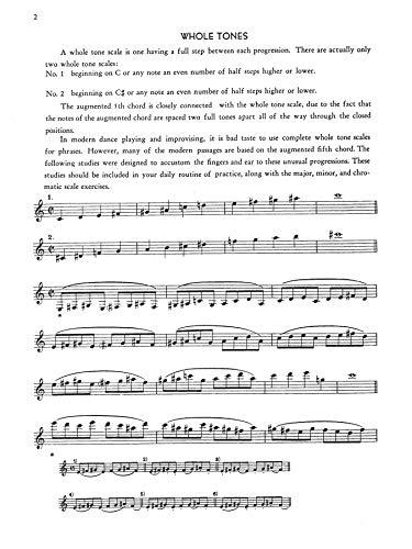 Artie Shaw's Jazz Technic, Bk 1: Scales & Exercises