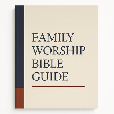 Family Worship Bible Guide by JoelR.Beeke, MichaelBarrett, JerryBilkes & PaulSmalley  Hardcover Devotional Companion with Insights & Questions for Every Bible Chapter  Reformation Heritage