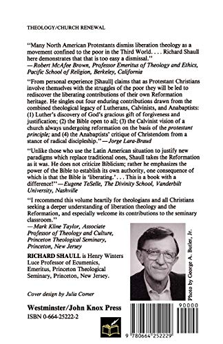 The Reformation and Liberation Theology: Insights for the Ch
