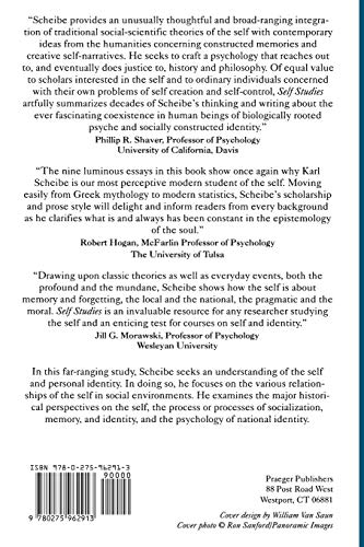 Self Studies: The Psychology of Self and Identity