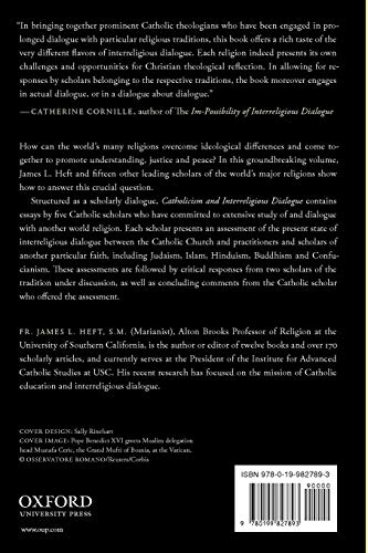 Catholicism and Interreligious Dialogue — back cover