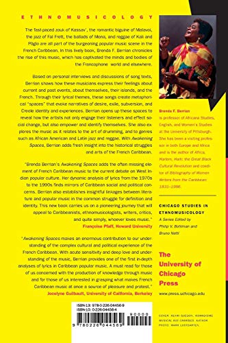 Awakening Spaces: French Caribbean Popular Songs, Music, and Culture (Chicago Studies in Ethnomusicology)
