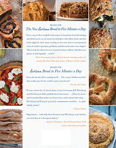 Gluten-Free Artisan Bread in Five Minutes a Day: The Baking Revolution Continues with 90 New, Delicious and Easy Recipes Made with Gluten-Free Flours — back cover