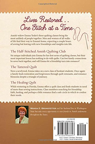 The Half-Stitched Amish Quilting Club Trilogy
