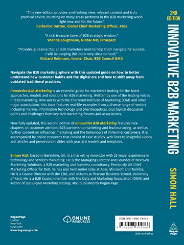 Innovative B2B Marketing: New Models, Processes and Theory