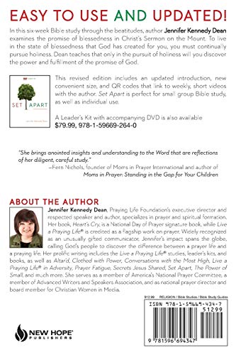 Set Apart: A 6-Week Study of the Beatitudes