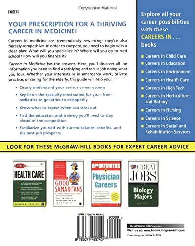 Careers in Medicine, 3rd ed. (Careers inSeries)