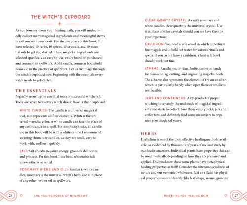 The Healing Power of Witchcraft: A New Witch's Guide to Spells and Rituals