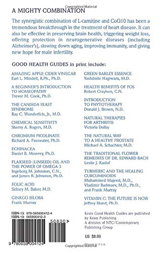 L-Carnitine and the Heart — back cover